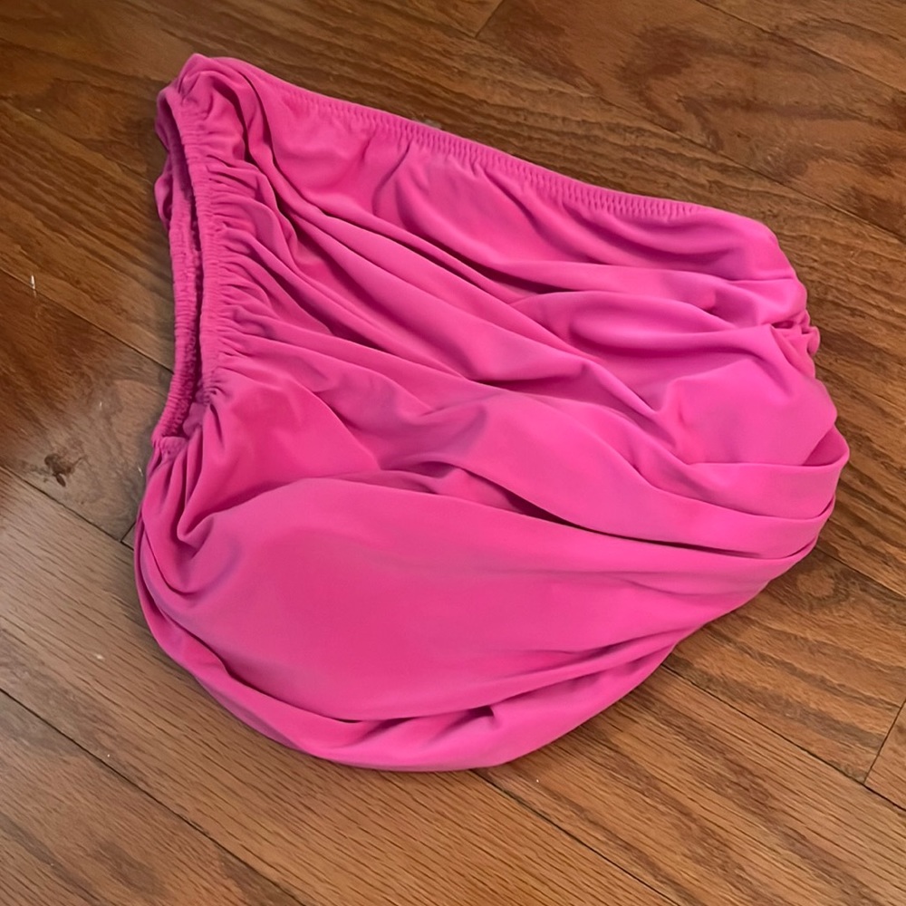 Pink one shoulder top